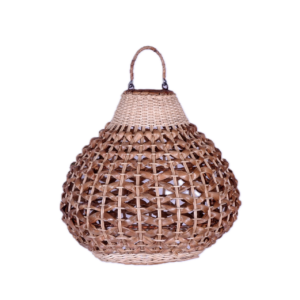 Enceng Fitrit medium pendant lamp made from water hyacinth